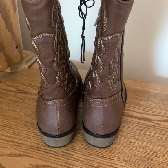 Cat & Jack  Western cowgirl boots size 5 - Picture 6 of 7